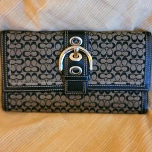 Coach Signature "C" Tri-fold Wallet